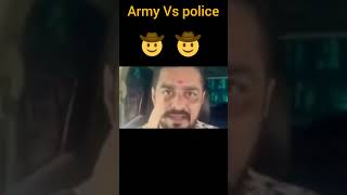 Army Vs police indianarmy army paramiltary paramilitary indianarmedforces indianmilitary [upl. by Eerb]