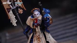 Joytoy 118 Warhammer 40K Ultramarines Bladeguard Ancient [upl. by Ahsoek]