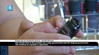 Govt to maintain regulating vape under control of smoking products for public health act [upl. by Eloccin807]