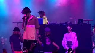 Lil Peep feat Lil tracy Giving Girls Cocaine live Santa Ana [upl. by Annavaig]