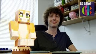 Stampy in real life Minecraft Interview on Dick and Doms Appsolute Genius CBBC [upl. by Gabel850]