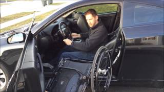 Paraplegic Car Transfer Revised [upl. by Atiuqes]