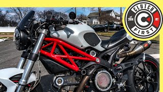 Ducati Monster Walkaround and Mods [upl. by Enirehs475]