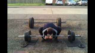 Zercher deadlift 150kg [upl. by Angelo]