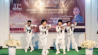 Dance performance at Yimkhiung students union Chumoukedima SILVER JUBILEE 2024 [upl. by Nikal]