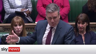 Partygate Keir Starmer brands PM quotdishonest and calls for him to resign [upl. by Lennox430]