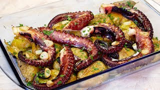 PULPO AL HORNO Receta PORTUGUESA que te dejará sin palabras Polvo à Lagareiro [upl. by Riggall]