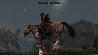 Skyrim  Obtain Boethiahs Proving and start Boethiahs Calling Quest Horse Combat w Archery [upl. by Schinica285]