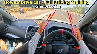 Master the Basics Full Car Driving Training for Beginners  How to Drive a Car Beginners Guide [upl. by Krystin]