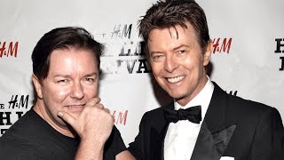 The Best of David Bowie amp Ricky Gervais Together w Conan OBrien [upl. by Aminta940]