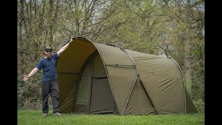 NGT XL Profiler Domed Bivvy with Hood  5000mm Super Sized 2 Man Bivvy [upl. by Ajat]