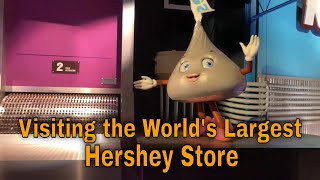 Visiting Hersheys Chocolate World  Hershey Pennsylvania [upl. by Fredela721]