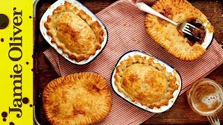 How to make Shortcrust Pastry for pies  Jamie Oliver [upl. by Hammad423]