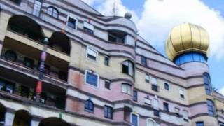 Darmstadt  Waldspirale mit HundertwasserHaus MerbitzZahradnik [upl. by Kinelski]