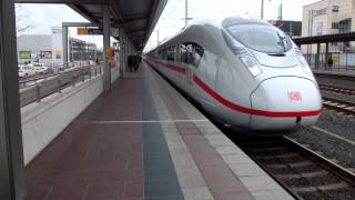 Ausfahrt eines Velaro D ICE 3 BR 407 [upl. by Lamoureux]