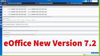 eOffice New Look in Version 72  Discussion on features and options [upl. by Sherlock]