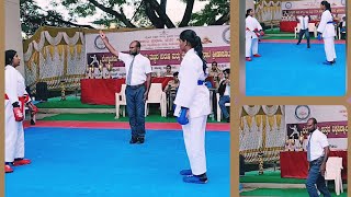 University Bangalore North zone Karate selection time Referee 🇮🇳💐🎉💐🎉 [upl. by Liuqa]