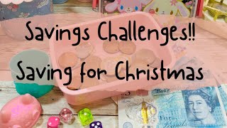 Savings Challenges  Saving for Christmas [upl. by Rosaline]