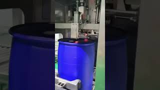 SINBON 200L Plastic Drum Automatic filling machine [upl. by Nauwtna629]