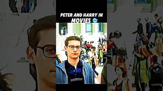 Peter and Harry in animated series vs in moviesmarvelmcuavengerspeterharryshortsfeedshorts [upl. by Higgs]