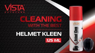 Vista Helmet Kleen 125ml  How to Use Video [upl. by Aklog]