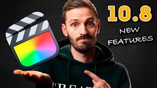 Final Cut Pro 108 NEW Features and How to Use Them [upl. by Sanburn]