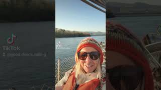 Ahoy everyone 😁⛵️ liveaboard sailingchannel żeglarstwo sailinglife boating yachtlife travel [upl. by Retsevel]