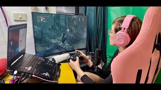 ASUS TUF Gaming VG32VQ1B Curved Monitor Unboxing [upl. by Ardnoet]