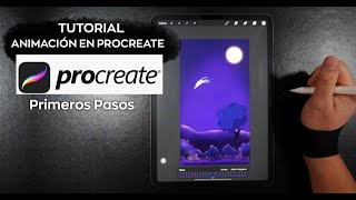 PRIMEROS PASOS PARA ANIMAR EN PROCREATE  TUTORIAL EN ESPAÑOL [upl. by Esiahc]