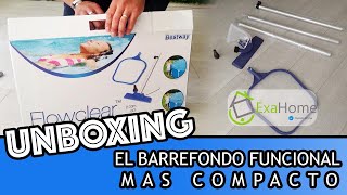 Te Mostramos Como Viene Este Práctico Barrefondo Bestway Intex  EXAHOME Tienda Oficial [upl. by Ayram]