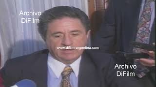 Eduardo Duhalde se viene la etapa social en la Republica Argentina 1996 [upl. by Jourdan278]