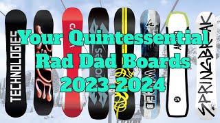 The Top 5 All Mountain Freestyle Snowboards of 20232024 [upl. by Bick69]