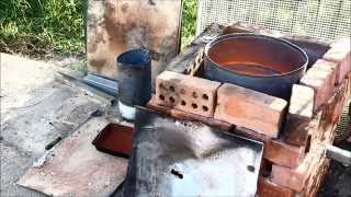 Aluminium Casting using the Mini Metal Furnace [upl. by Ahsote270]