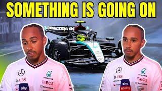 WTF Is Going On With Lewis Hamiltons Car [upl. by Annawyt949]