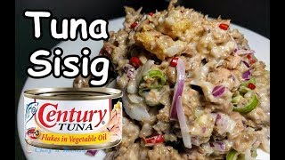 Quick Tuna Sisig Recipe  Century Tuna Sisig  Sizzling Tuna w Expenses Computation [upl. by Papert]