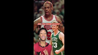 Larry Bird made Rodman rethink defense 🏀😳 [upl. by Akinam]