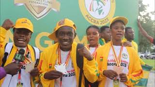 2023 AFRICAN GAMES GHANA WIN 41 MEDALS IN ARMWRESTLING [upl. by Steward891]