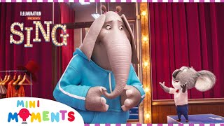 Best Of Meena 🐘 🪩  Sing  Sing 2  Song Compilation  Movie Moments  Mini Moments [upl. by Ainahs]