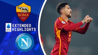 Roma vs Napoli Extended Highlights  Serie A  CBS Sports Golazo [upl. by Gibbs]