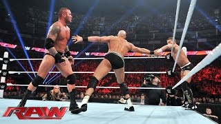 Randy Orton vs Cesaro Raw April 13 2015 [upl. by Idna]