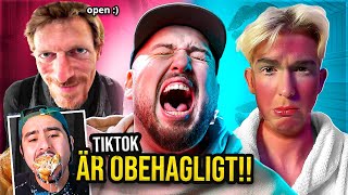 TIKTOK ÄR OBEHAGLIGT SKRATT amp PANIK [upl. by Ettelliw44]