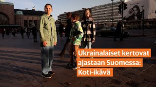 Kotiikävä painaa Suomessa asuvia ukrainalaisia [upl. by Ynattirb]