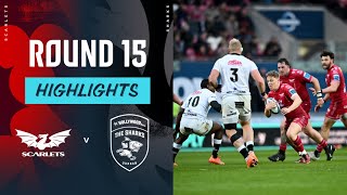 Scarlets v Hollywoodbets Sharks  Instant Highlights  Round 15  URC 202324 [upl. by Loleta]