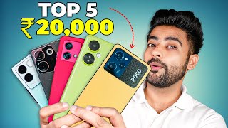 TOP 5 Smartphone Under Rs 20000 [upl. by Il156]