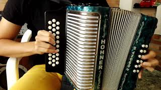 Mágico en acordeón vallenato  Colombian Romantic Music in diatonic accordion [upl. by Ylrebmi801]