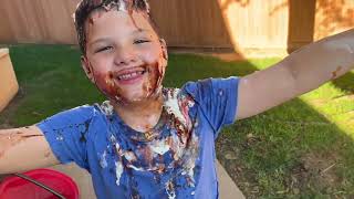 Caleb PLAYS with ICE CREAM Funny Play Time Adventure with Aubrey [upl. by Christensen436]