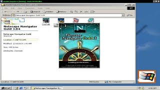 Netscape Navigator Gold 304 [upl. by Nosredna254]