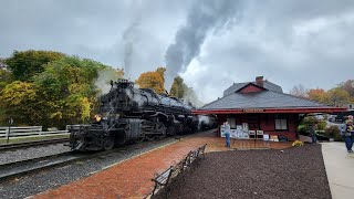 Cab Ride in CampO 1309 at the Western Maryland Scenic Railroad [upl. by Kurtz272]