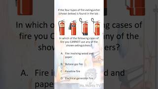 Fire Safety Quiz  Q9  Physics Lab Tech Test  TLS Exam UAE [upl. by Karmen]