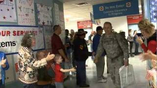 Troops at DFW Nov 19 2010 [upl. by Jeniece]